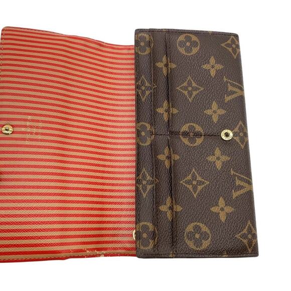 Louis Vuitton Monogram Sarah Trunk Lock Wallet W/Box Dust bag - Picture 6 of 16